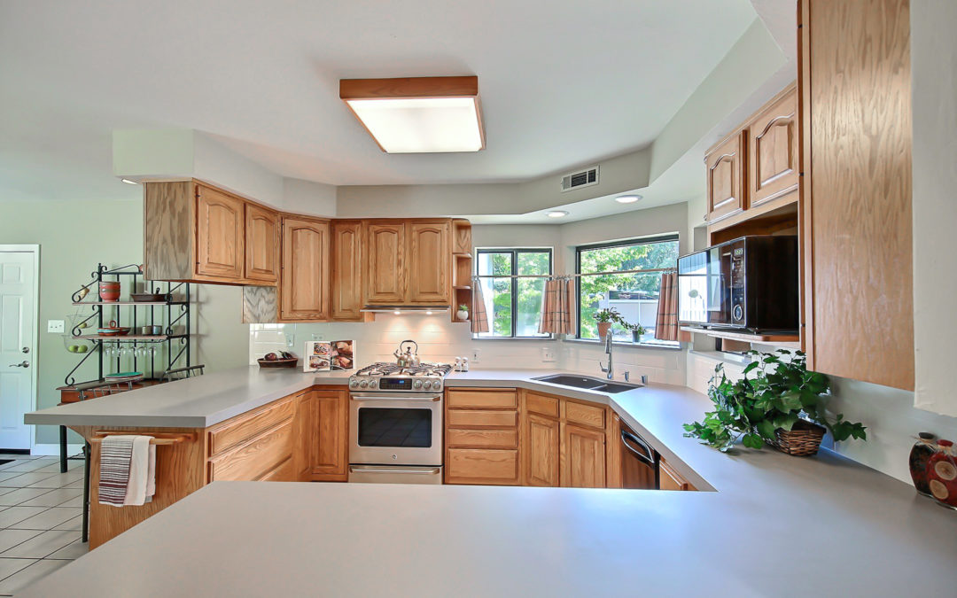 Traditional Kitchen with Minor Upgrades