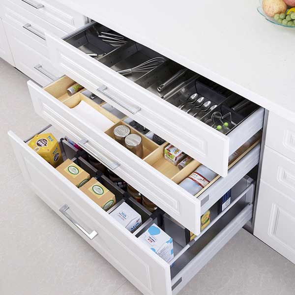 2017 Kitchen Trends Include Custom Storage Solutions Like These Super Divided Drawers 